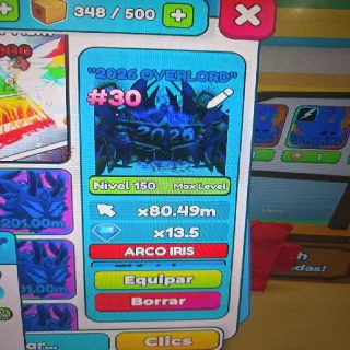 Electric Rainbow Overlord 2026 MAX LEVEL