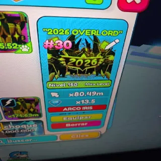 Electric Rainbow Overlord 2026 MAX LEVEL