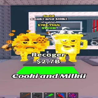 Gold Cookie And Milky (FAST DELIVERY)