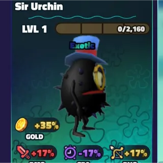 Sir Urchin Pet