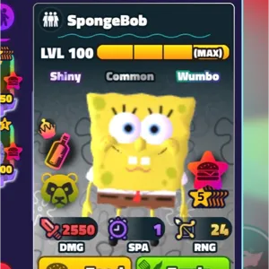 SPONGEBOB 5s NC PP SW