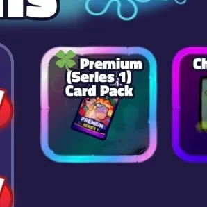 1 Premium Card Pack