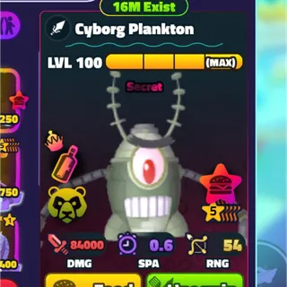 Cyborg plankton 5s NC PP