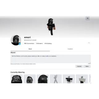 Roblox account with 40k robux spent