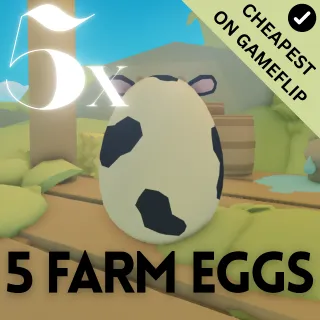 5x farm egg