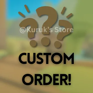 Custom Order! (Check Description)