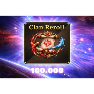 100.000x Clan Reroll | Sailor Piece