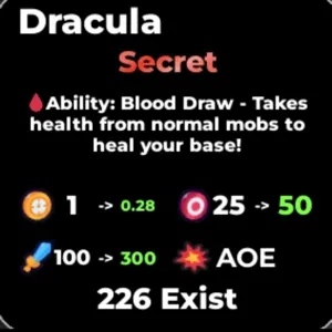 Dracula secret unit