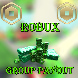 Robux 1200x Group Payout In Game Items Gameflip - how to pay out robux in a group