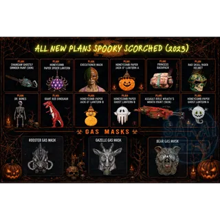 ALL NEW PLANS SPOOKY SCORCHED (2023)