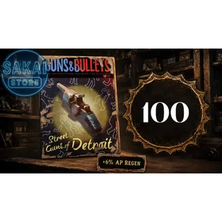 100 GUNS AND BULLETS 4