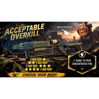 ACCEPTABLE OVERKILL SET