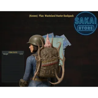 PLAN | WASTELAND HUNTER BACKPACK