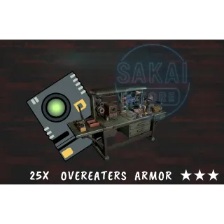 25X OVEREATERS ARMOR 