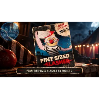 PLAN | PINT SIZED SLASHER AD POSTER 3