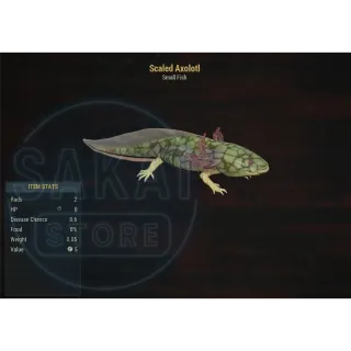 SCALED AXOLOTL