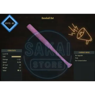 WEAPON | RARE PINK BASEBALL BAT