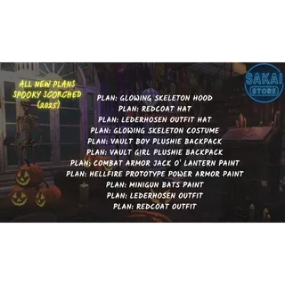 ALL NEW PLANS SPOOKY SCORCHED (2025)