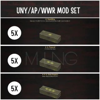 UNY AP WWR MODS