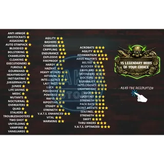 15 LEGENDARY MODS 