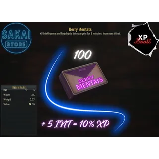 100 BERRY MENTATS 