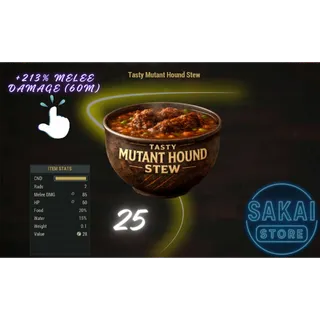 25 TASTY MUTANT HOUND STEW