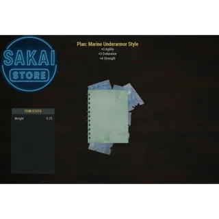 PLAN | MARINE UNDERARMOR STYLE