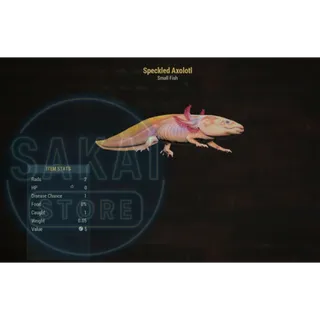 SPECKLED AXOLOTL
