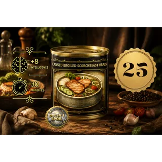 25 CANNED BROILED SCORCHBEAST BRAIN