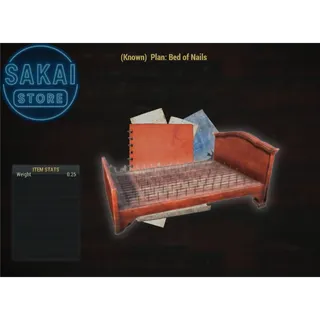 PLAN | BED OF NAILS