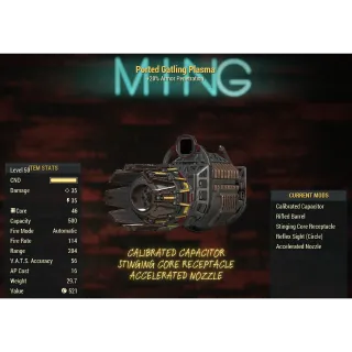 GATLING PLASMA - FULLY MODDED