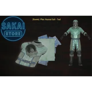 PLAN | HAZMAT SUIT - TEAL
