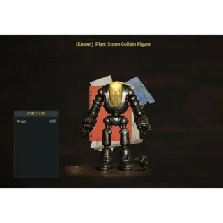 PLAN | STORM GOLIATH FIGURE