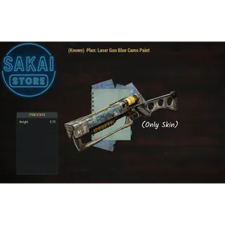 PLAN | LASER GUN BLUE CAMO PAINT