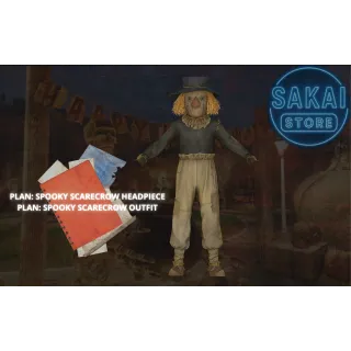 PLAN | SPOOKY SCARECROW PLAN SET