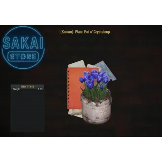 PLAN | POT O' CRYSTALCUP