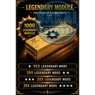 1000 LEGENDARY MODULES  