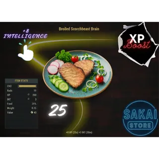 25 BROILED SCORCHBEAST BRAIN