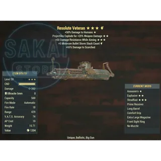 RESOLUTE VETERAN