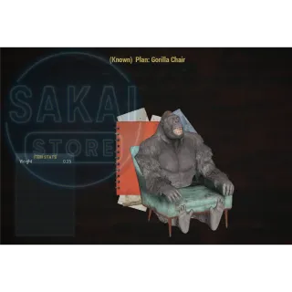 PLAN | GORILLA CHAIR