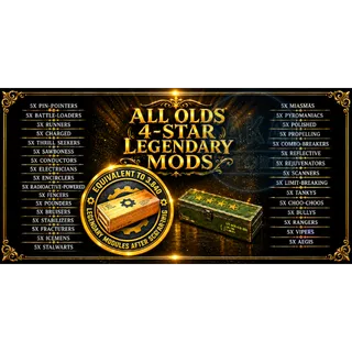 160 LEGENDARY MODS