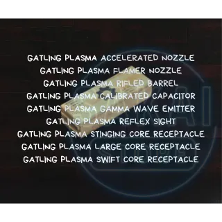 GATLING PLASMA MOD BUNDLE