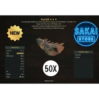 50 ROAD KILL