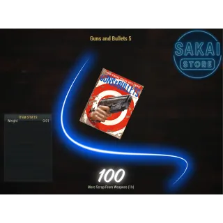 100 GUNS AND BULLETS 5