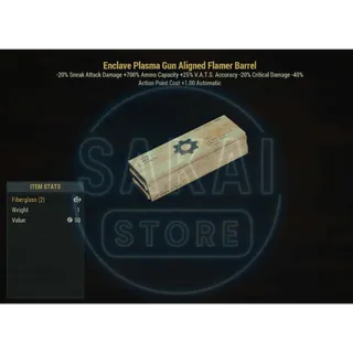 ENCLAVE ALIGNED FLAMER BARREL MOD