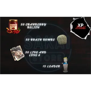 CRANBERRY RELISH + BRAIN BOMBS + LIVE AND LOVE 8 + LEADER