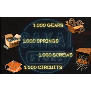 GEARS & SPRINGS & SCREWS & CIRCUITS