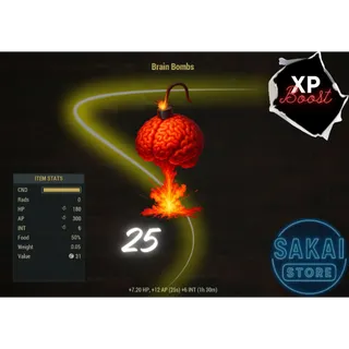 25 BRAIN BOMBS