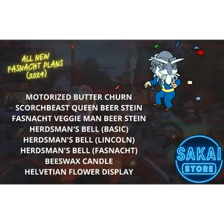 ALL NEW FASNACHT PLANS BUNDLE (2024)