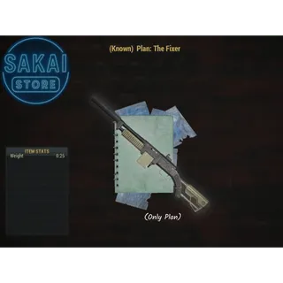 PLAN | THE FIXER